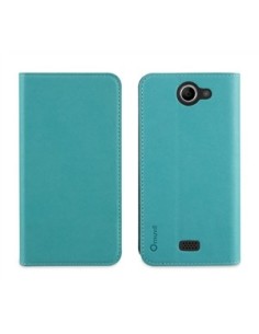 Muvit MUSNS0013 - Funda slim folio con función soporte para bq Aquaris 5 HD, azul/negro - Electrónica - Kiwiku.com 2