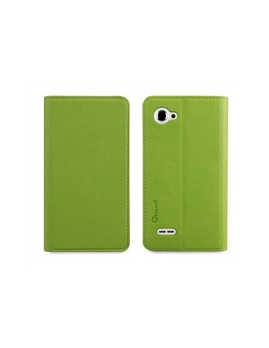 Kiwiku.com: Muvit MUSNS0015 - Funda slim folio con función soporte para bq Aquaris 4.5, verde/gris - Electrónica