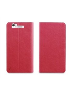 Kiwiku.com: Muvit MUSNS0009 - Funda slim folio con función de soporte para BQ Aquaris 5, 7, rosa/negro - Electrónica 2