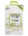 Batería litio 1500 mah bq aquaris 4" muvit