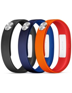 Sony Classic - Pack de pulseras SmartBand, medida L (naranja, azul, negro) SWR110: Kiwiku.com: Electrónica