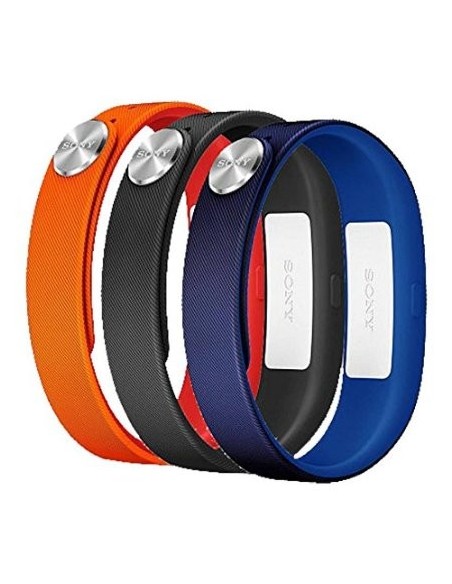 Sony Classic - Pack de pulseras SmartBand, medida S (naranja, azul, negro): Kiwiku.com: Electrónica