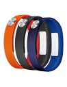 Pack classic pulseras smartband sony naranja azul negra medida s