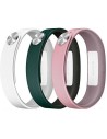 Pack fashion pulseras smartband sony verde rosa blanca medida l