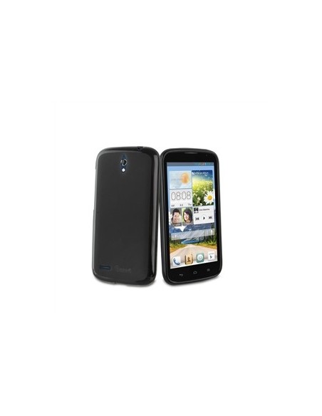 Kiwiku.com: Muvit Minigel - Funda para Huawei G610, negro - Electrónica
