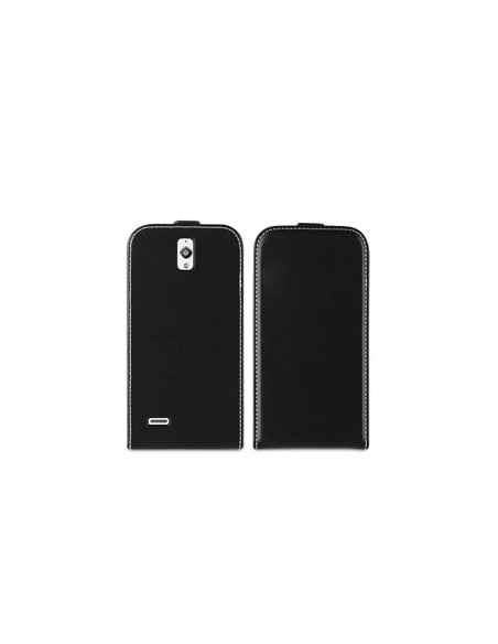 Kiwiku.com: Muvit Slim - Funda + protector de pantalla para Huawei G610, negro - Electrónica