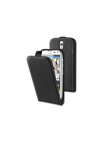 Kiwiku.com: Muvit Slim - Funda + protector de pantalla para Huawei G610, negro - Electrónica