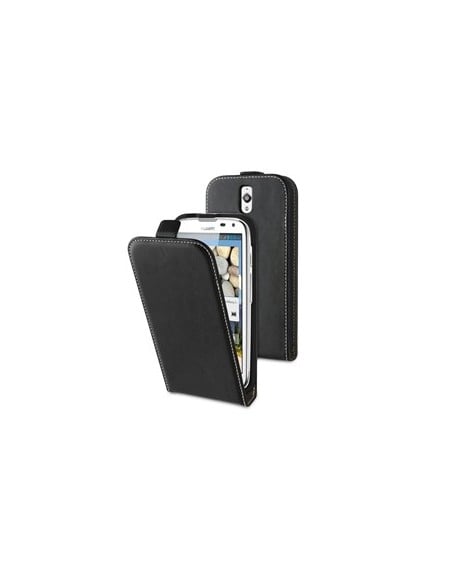Kiwiku.com: Muvit Slim - Funda + protector de pantalla para Huawei G610, negro - Electrónica