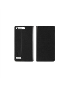 Muvit Wallet Folio - Funda con función soporte y tarjetero para Huawei G6 4G, negro - Electrónica - Kiwiku.com 2