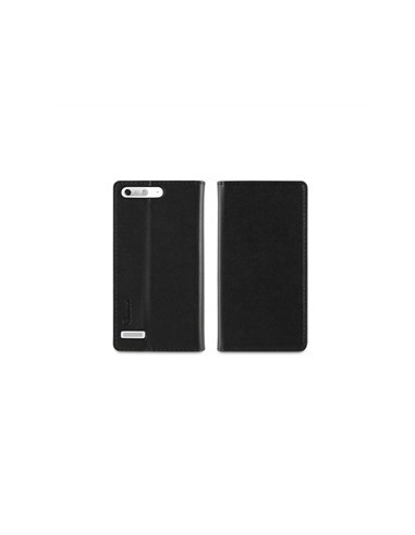 Muvit Wallet Folio - Funda con función soporte y tarjetero para Huawei G6 4G, negro - Electrónica - Kiwiku.com