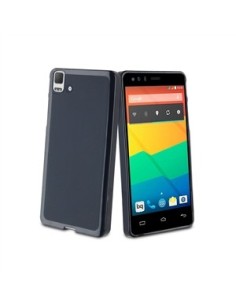 Kiwiku.com: Muvit Minigel - Funda para BQ Aquaris E5, azul - Electrónica