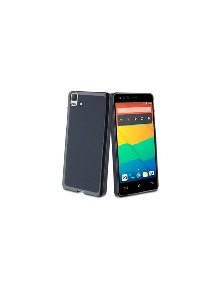 Kiwiku.com: Muvit Minigel - Funda para BQ Aquaris E5, azul - Electrónica