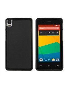 Muvit MUSKI0417 - Funda minigel para bq Aquaris E4.5, negro - Electrónica - Kiwiku.com 2