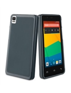 Kiwiku.com: Muvit MUSKI0421 - Funda minigel para bq Aquaris E4.5, azul - Electrónica