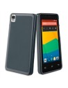 Funda minigel azul bq aquaris e4.5 muvit