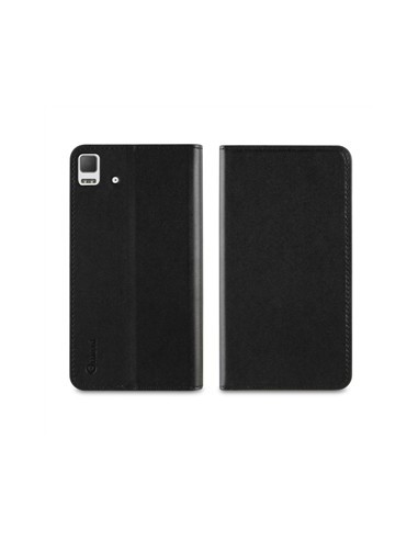 Muvit Wallet - Funda tipo folio con función soporte para BQ Aquaris E4.5, negro - Electrónica - Kiwiku.com