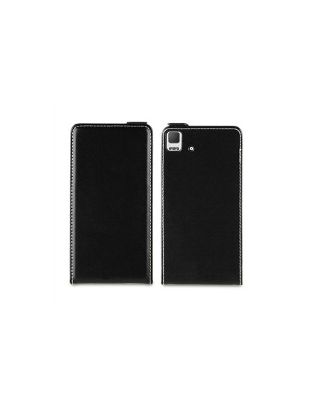Muvit Slim - Funda y protector de pantalla para BQ Aquaris E4.5, negro: Kiwiku.com: Electrónica