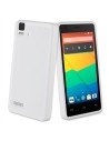 Funda minigel blanca bq aquaris e4 muvit