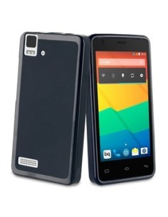 Kiwiku.com: Muvit Minigel - Funda para BQ Aquaris E4, azul - Electrónica