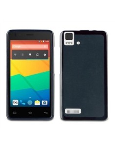 Kiwiku.com: Muvit Minigel - Funda para BQ Aquaris E4, azul - Electrónica 2