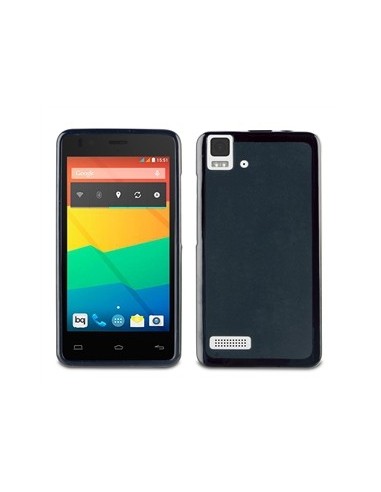 Kiwiku.com: Muvit Minigel - Funda para BQ Aquaris E4, azul - Electrónica