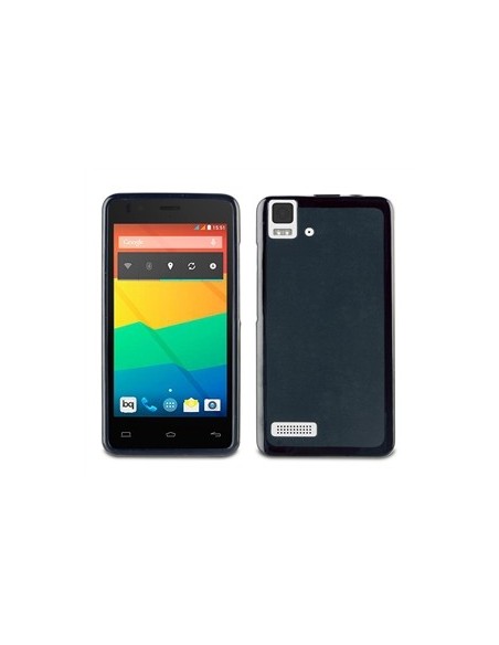 Kiwiku.com: Muvit Minigel - Funda para BQ Aquaris E4, azul - Electrónica