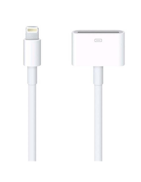 Kiwiku.com: Apple MD824ZM/A - Adaptador de conector Lightning a 30 clavijas (20 cm), blanco - Electrónica