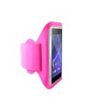 Funda brazalete deportivo ksix licra para smartphone xxl 150x85x13mm rosa