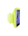 Funda brazalete deportivo ksix licra para smartphone xxl 150x85x13mm verde