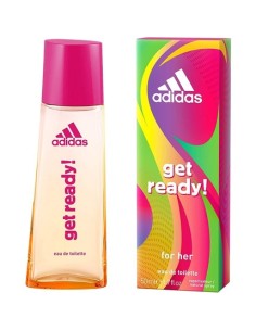 #2 en Top 20 Perfumes para Mujer de Adidas Más Vendidos - Adidas Get Ready! para Mujer Eau de Toilette 50ml Vaporizador