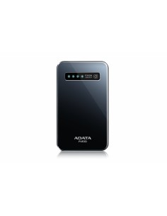 ADATA PV100 - Baterías externas (Negro, De plástico, Cámara digital, Lector de libros electrónicos, GPS, Teléfono móvil, MP3, M