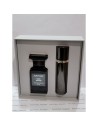 Tom Ford Men's Oud Wood Set de Regalo Eau de Parfum Travel 10ml + Eau de Parfum 50ml
