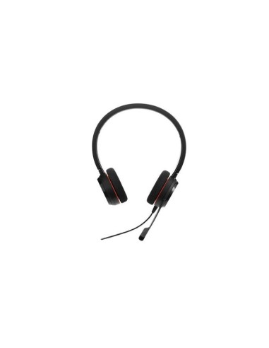 Jabra Evolve 20 MS Stereo - Auriculares (Binaurale, Negro, Diadema, Alámbrico, USB, Supraaural): Jabra: Kiwiku.com: Electrónica