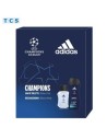Adidas Uefa Champions Set Regalo Eau de Toilette Vaporizador 50ml + Gel de Ducha 2en1 250ml para Hombre