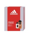 Adidas Team Force Set Regalo para Hombre 50ml Eau de Parfum Vaporizador + 250ml Gel de Ducha