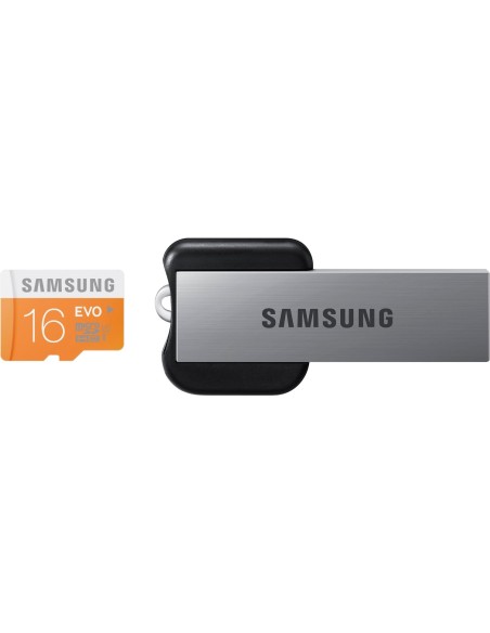Samsung EVO 16GB MicroSDHC Class 10 - Tarjeta de memoria (16 GB, Micro Secure Digital High-Capacity (MicroSDHC), 48 MB/s, -25 -