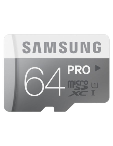 Samsung Pro - Tarjeta de memoria Micro SDHC de 64 GB (UHS-I, Clase 10, con adaptador SD): Samsung: Kiwiku.com: Informática
