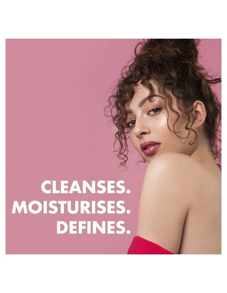 Umberto Giannini Curl Jelly Wash Vegano y sin Crueldad Animal Libre de Sulfatos Champú para Cabello Rizado U Ondulado 250ml