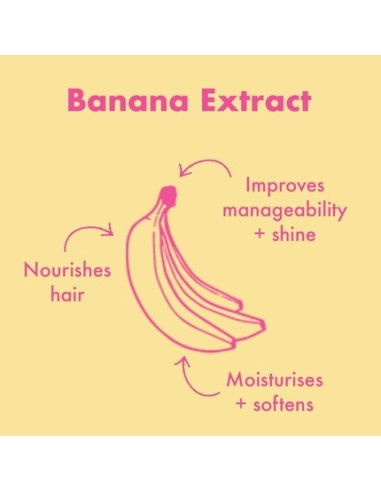 Umberto Giannini Banana Butter Nourishing Superfood Champu Vegano y sin Crueldad Animal Hidratante Formula 250ml