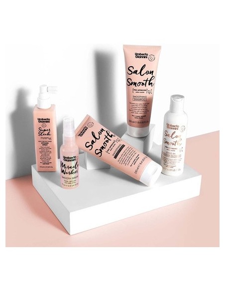 Umberto Giannini Smooth Champu With Avocado Oil Defrizz y Hydrate Vegano y sin Crueldad Animal Salon Smooth Haircare