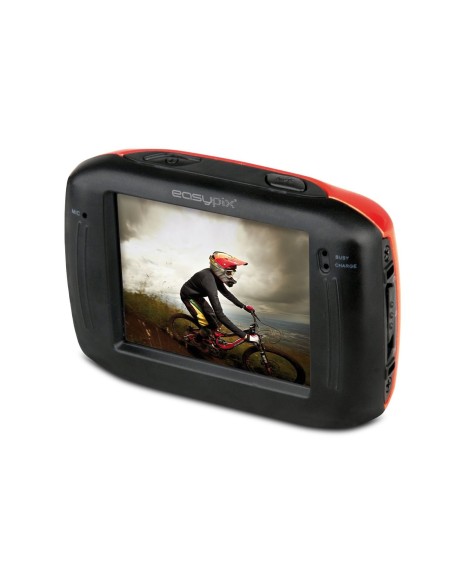 Easypix GoXtreme Xtasy - Videocámara de 5.0 Mp (pantalla de 2, resistente al agua), rojo [importado]: Kiwiku.com: Electrónica