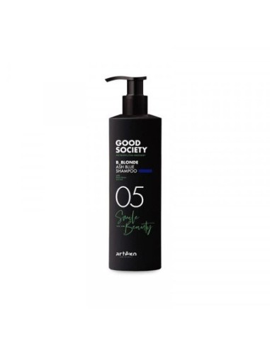 Artego Good Society 05 Ash Blue Champu 1000ml - Neutraliza los Tonos Cálidos No Deseados