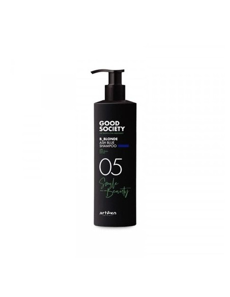 Artego Good Society 05 Ash Blue Champu 1000ml - Neutraliza los Tonos Cálidos No Deseados