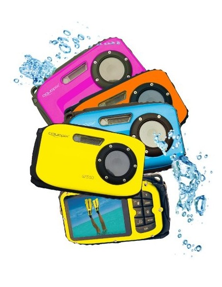 Kiwiku.com: Easypix W510 - Cámara de fotos subacuática de 5 Mp (pantalla de 2.7, estabilizador), azul - Electrónica