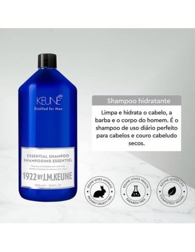 Keune 1922 By J.m. Keune Champu de Cabello For Cleansing 1000ml