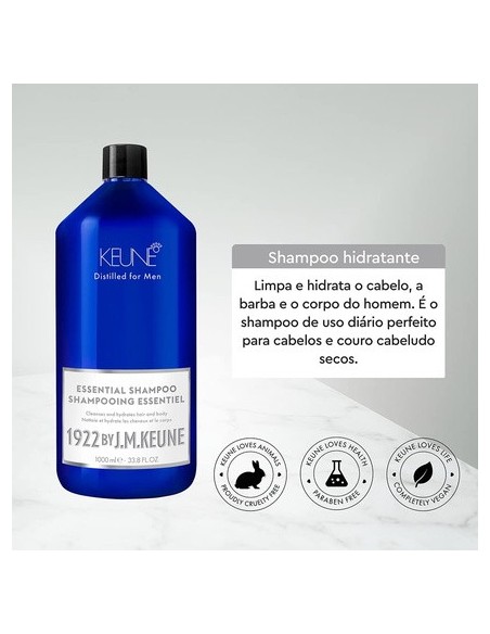 Keune 1922 By J.m. Keune Champu de Cabello For Cleansing 1000ml