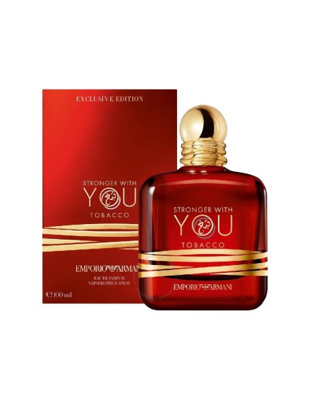 Stronger With You Tobacco Exclusive Edition Eau de Parfum 100ml By Giorgio Armani