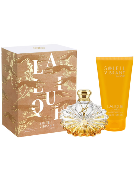Soleil Vibrant Lalique Coffret Eau de Parfum 100ml