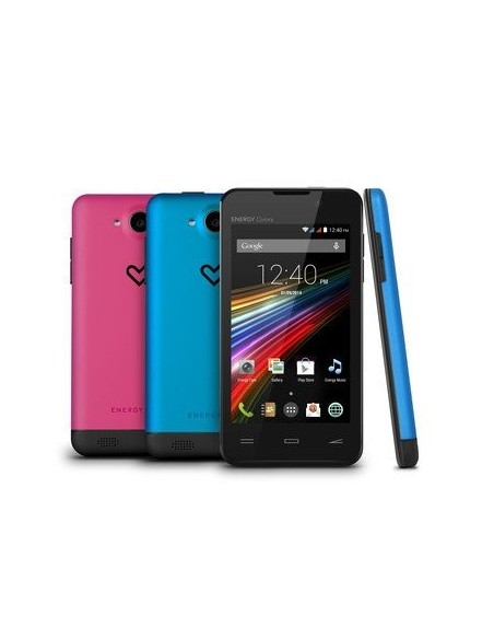 Energy Sistem Phone Colors - Smartphone de 4 (3G, Bluetooth, procesador doble núcleo ARM Cortex A7 1 GHz, GPU Mali-400, 4 GB, A