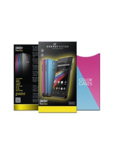 Energy Sistem Phone Colors - Smartphone de 4 (3G, Bluetooth, procesador doble núcleo ARM Cortex A7 1 GHz, GPU Mali-400, 4 GB, A